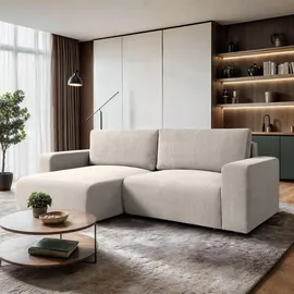 lookway Ecksofa 4-Sitzer Beige