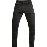 John Doe Motorradhose schwarz W27-L34