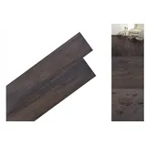 vidaXL Pvc-fliesen Selbstklebend 5,21 M2 2 Mm Dunkelbraun Vidaxl