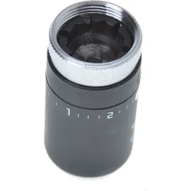 Aqbau Heizkörperthermostatkopf mit Blockade Schwarz