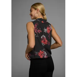 LAURA SCOTT Blusentop in weiß-schwarz-gepunktet | Gr.: 34