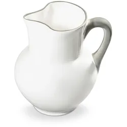 Gmundner Keramik Grauer Rand, Krug Wiener Form 1,5 Liter