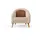 JVmoebel Lounge-Sessel 86 x 78 x 77 cm Beige