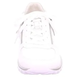 Gabor Sneaker Low Damen Weiß/Silber 41