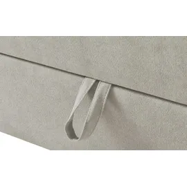 deinbett Boxspringbett HAWAII 1 ¦ grau ¦ Maße (cm): B: 121 H: 107