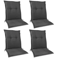 Beautissu HighLux NL Niederlehner 105x50x7cm Anthrazit 4tlg