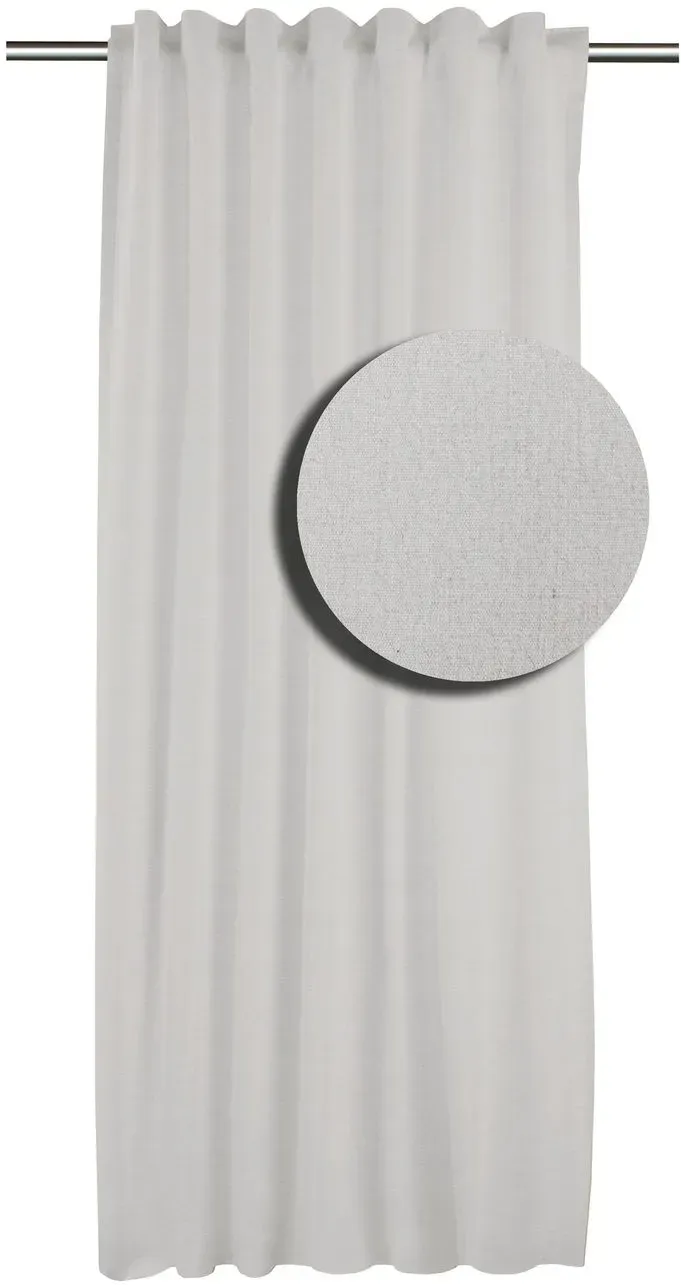 Apelt Fertiggardine Stone 134 x 245 cm Mischgewebe Beige
