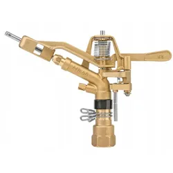 Messing Sprinkler 50m IG 1" Kreisregner 360° 50m Bradas 0277
