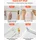 Vevor Wandform-set, 3er-pack, 78,99/80,01/60,96/90,93cm Stuckleisten aus Lackierbarem Polystyrol, Wandleiste, Zierleiste für Wände, Friesleisten ...