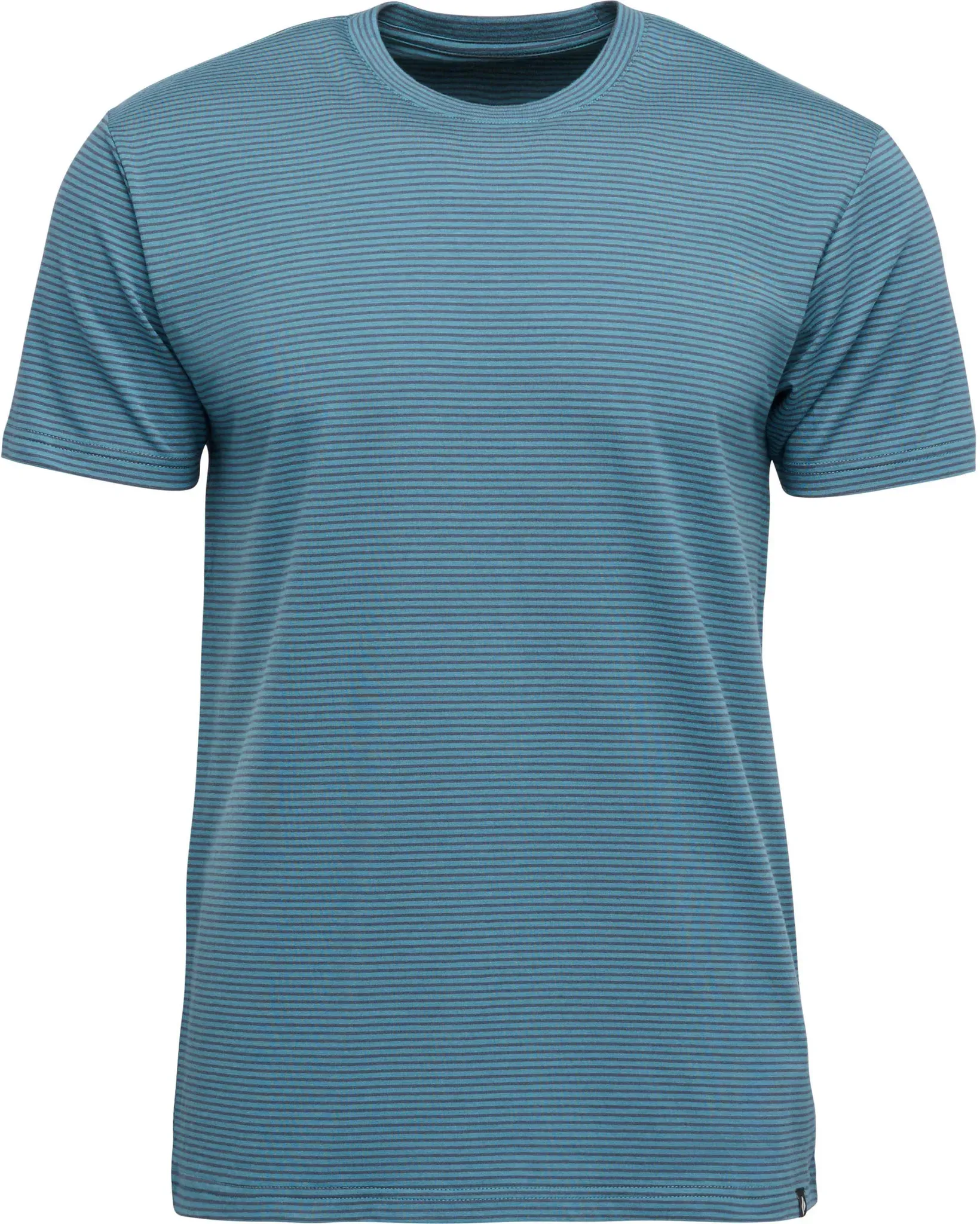 Black Diamond STRIPE Klettershirt Herren in creek blue-charcoal, Größe L - blau