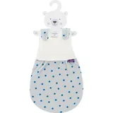Träumeland Baby Schlafsack LIEBMICH Sternentraum Blau 80/86