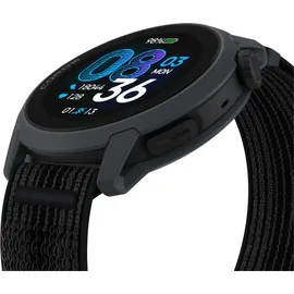 COROS Pace 4 GPS 43 mm Nylonarmband Schwarz 22 mm