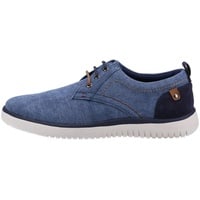 Hush Puppies Herren Sandy Sneaker, Blue, 49 EU - 49 EU