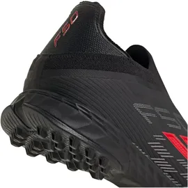 adidas F50 Pro Laceless TF Herren Core Black/Lucid Red 39
