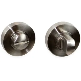 Emuca Knebelgriff rund für Schiebetür 5 Sets Nickel satiniert