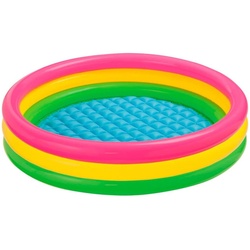 Intex - Planschbecken Sunset Glow Baby Pool 3-Ring 114x25cm