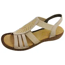 Rieker Sandalette Damen Beige 41