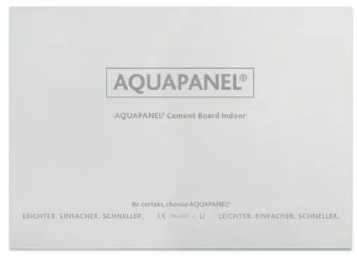 AQUAPANEL Cement Board Indoor 125 x 90 x 1,25 cm - 1 Platte (1,125 m2)