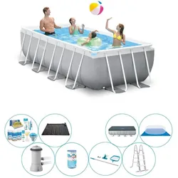 Intex Prism Frame Swimming Pool Super Deal - 400x200x100 cm EINHEITSGRÖSSE