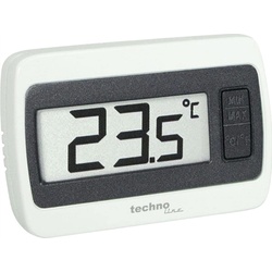 Technoline Thermometer WS7002, Thermometer + Hygrometer, Schwarz, Weiss