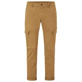 REDPOINT Kingston Tapered Fit Cargohose Beige W38/L32