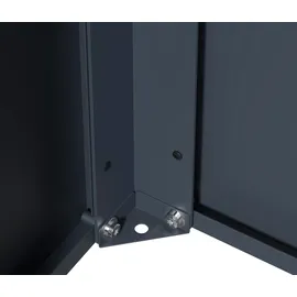 Tchibo Talus Pflanzkasten 100 x 25 x 27 cm Anthrazit