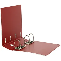 ELBA Doppelordner 2x A5 quer Polyvinylchlorid (PVC) rot