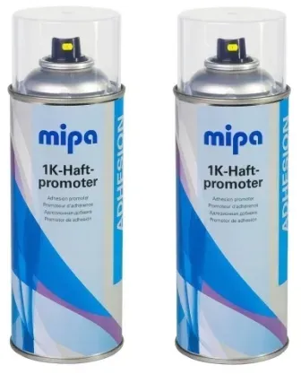 2x Mipa 1K Haftpromoter Spray Primer Haftgrund Problemlöser Alu Chrom Zink 400ml