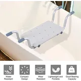 Badewannensitz Duschhocker Duschsitz Duschstuhl - Weiß