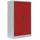 Lüllmann Aktenschrank 80,0 x 38,3 x 120,0 cm feuerrot, lichtgrau