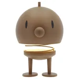 Hoptimist Lampe LED, Nachttischlampe Touch, Kabellose Lampe Tisch, Aufladbare & Dimmbar, Dänischem Design, 15 x 15 x 23 cm, XL, Choko