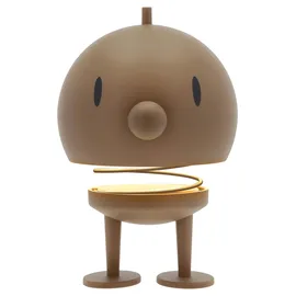 Hoptimist Lampe LED, Nachttischlampe Touch, Kabellose Lampe Tisch, Aufladbare & Dimmbar, Dänischem Design, 15 x 15 x 23 cm, XL, Choko