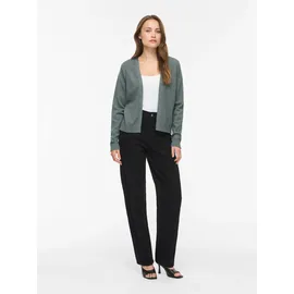 VILA Viril Short L/S Knit Cardigan-Noos Grün M