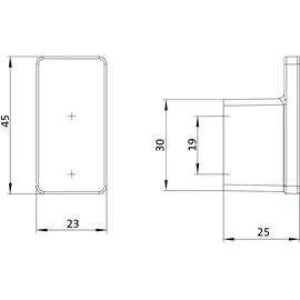 EMCO loft Handtuchhaken, 057500103,