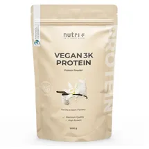 Nutri + Vegan 3K Protein Vanille Pulver 1000 g