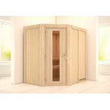 Karibu Carin mit Energiespartür ohne Ofen