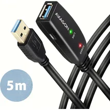 AXAGON USB-A 5 m Schwarz