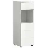 VCM Vira Standschrank 38 x 106 cm Weiß