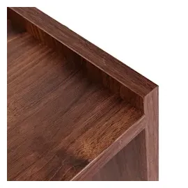 Mendler Schreibtisch HWC-J78 Walnuss-Optik