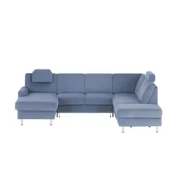 meinSofa Wohnlandschaft Mit verschiedenen Funktionen verfügbar Jana , blau , Maße (cm): B: 309 H: 87 T: 235.0