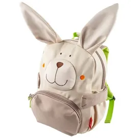 Sigikid 25437 - Rucksack Hase mit 3D-Details, beige, Kinderrucksack