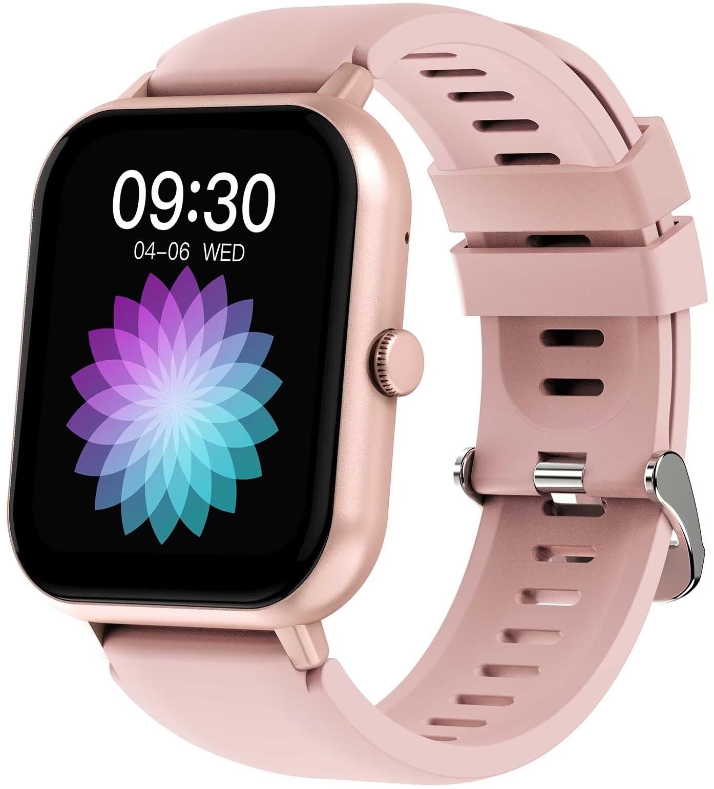 Smartwatch Damen mit Telefonfunktion Smart Watch Damenuhr Fitnessuhr 1.83" Touchscreen Mädchen Sportuhr Fittnessarmbanduhr Frauen Fitness Tracker Uhr mit Schrittzähler Damen Pulsuhren Laufuhr Gold