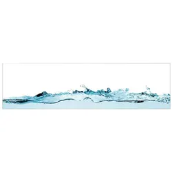 mySPOTTI Küchenrückwand »Wasser«, Aluverbund, Wassertropfen