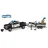 Bruder 02507 - RAM 2500 Polizei Pickup schwarz/weiß 1:16
