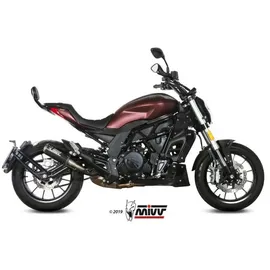 MIVV MK3 Auspuff E.005.LM3C Carbon für Beneli 502C Euro4 Endschalldämpfer