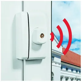 ABUS FTS96A Fensterschloss Silber mit Alarm
