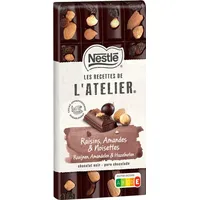 NESTLE Schokoriegel mit Rosinen, Mandeln und Haselnüssen 170 g