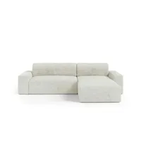 Ecksofa mit Schlaffunktion Coco ¦ weiß ¦ Maße (cm): B: 300 H: 70