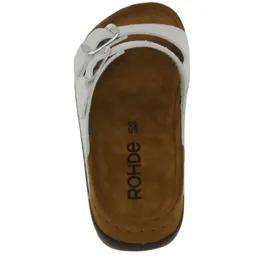 ROHDE Easys N°42 Damen Intrecciato schimmerndem silber/metallic 36