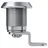 BASI 9000-1335 Hebelschloss Silber